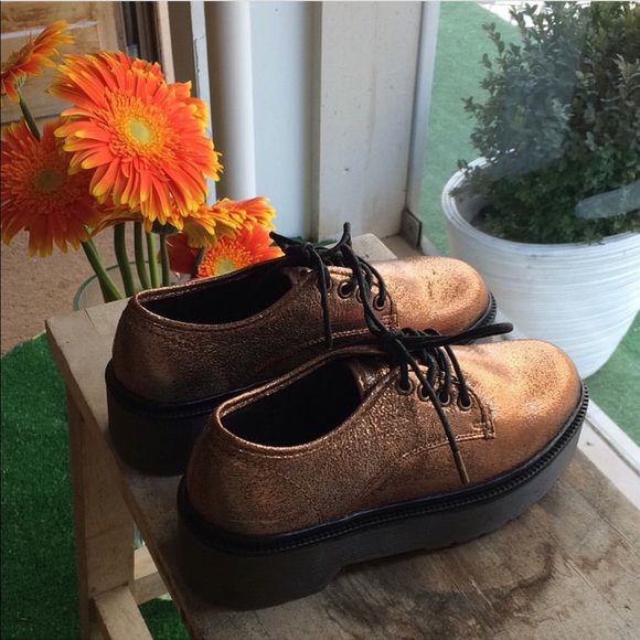 Bronze Creeper Oxford Platform - Picture 6 of 8